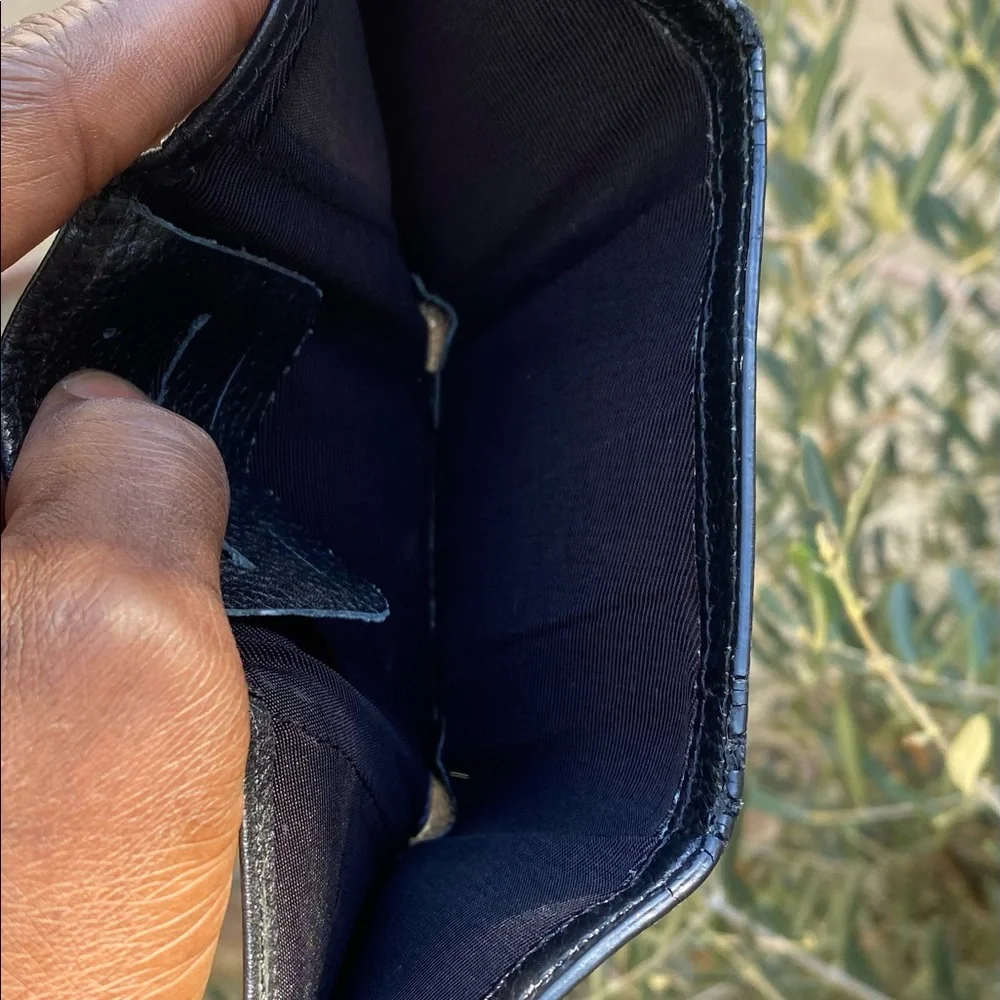 VTG 🇮🇹 💯 Leather Wallet Sz 4”x3”
